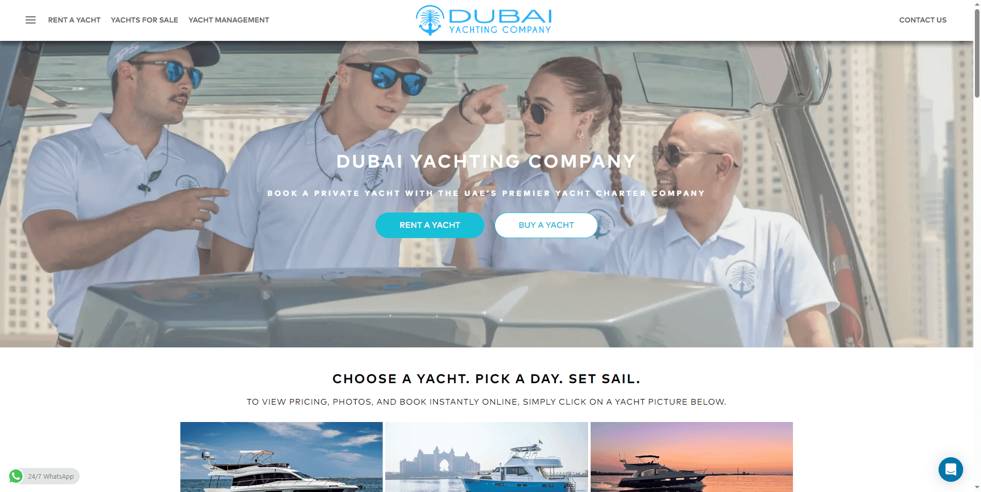 Yacht Rental Dubai
